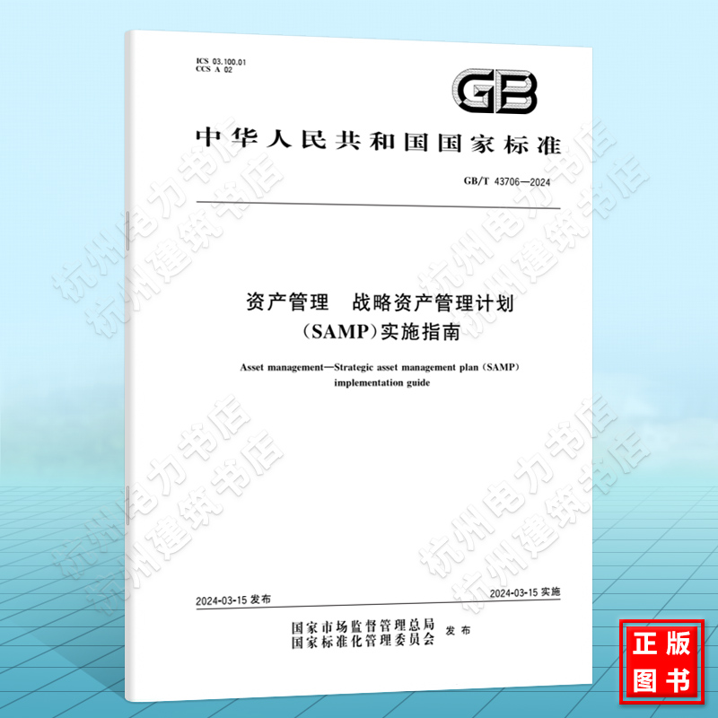 GB/T 43706-2024资产管理 战略资产管理计划(SAMP)实施指南