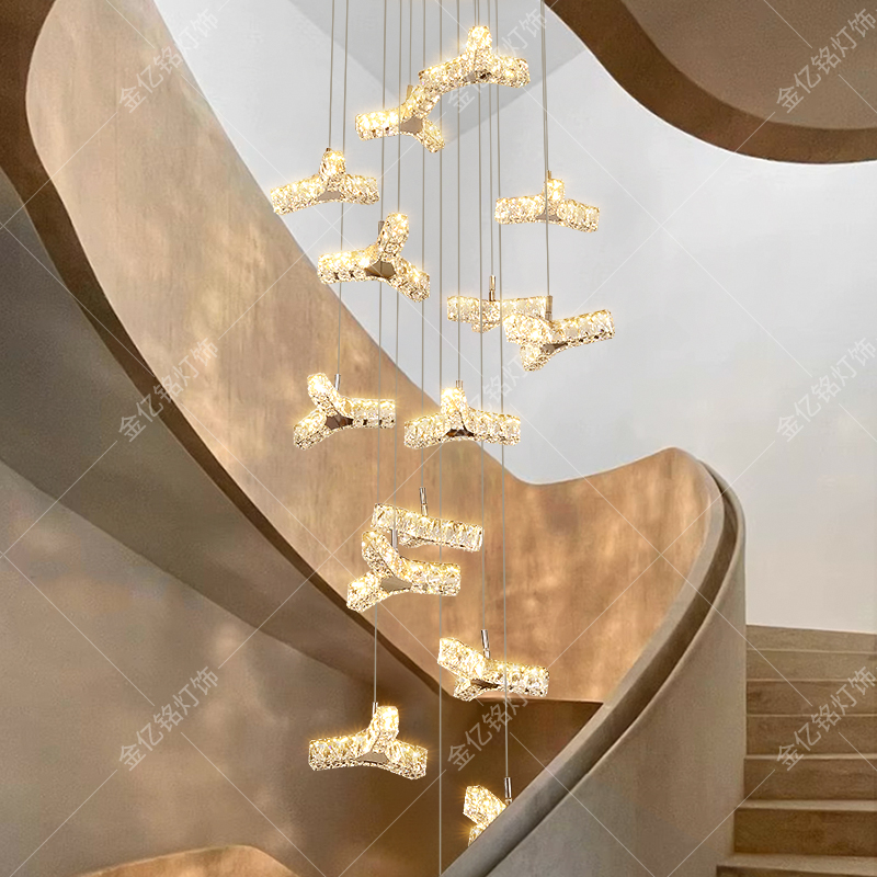 2025年新款创意艺术楼梯灯