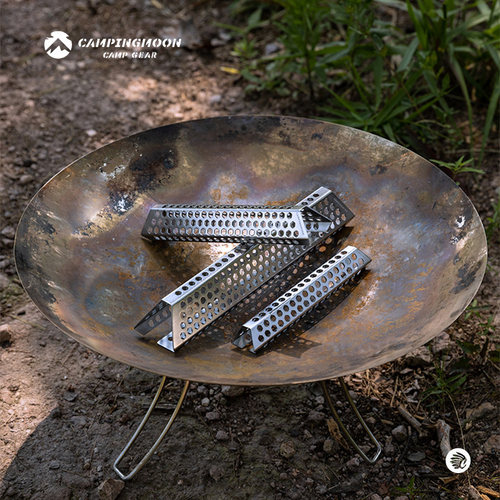 柯曼不锈钢柴禾A4CL无烟辅助焚火