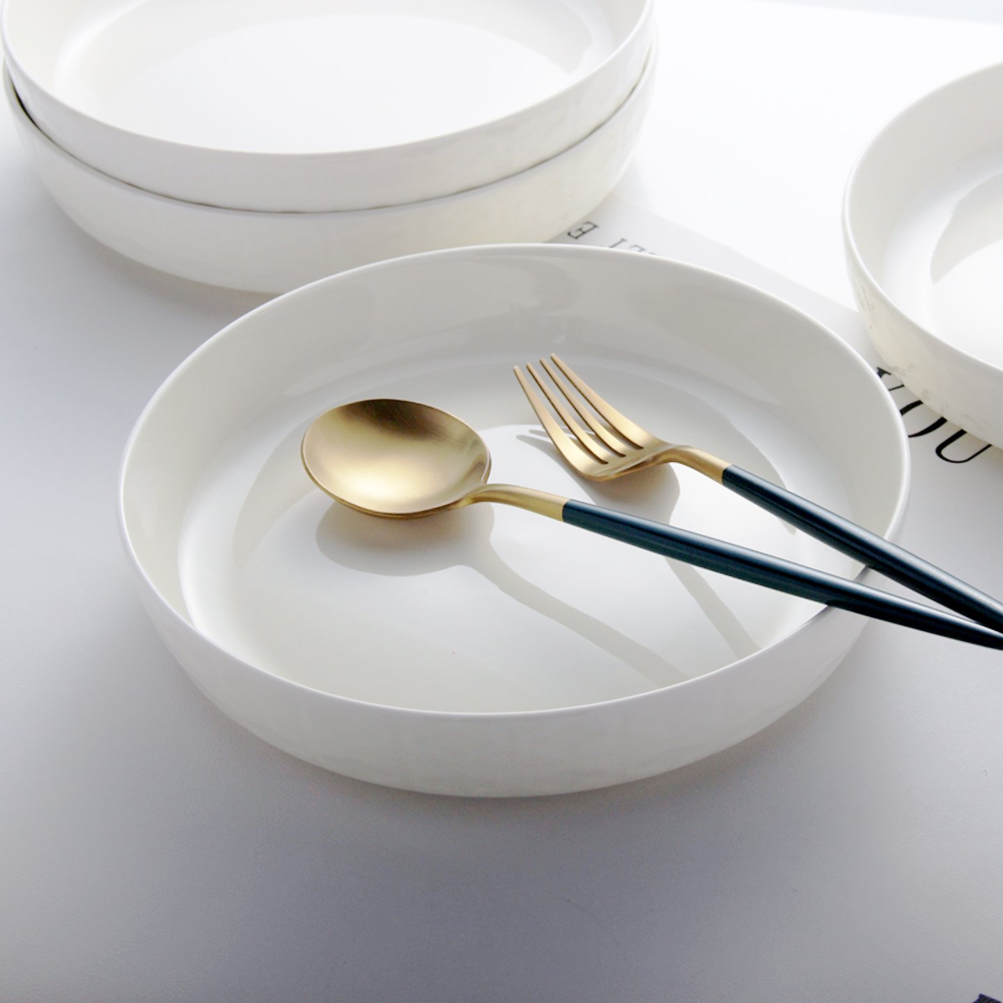 盘子套装2025新款奶油风网红菜盘