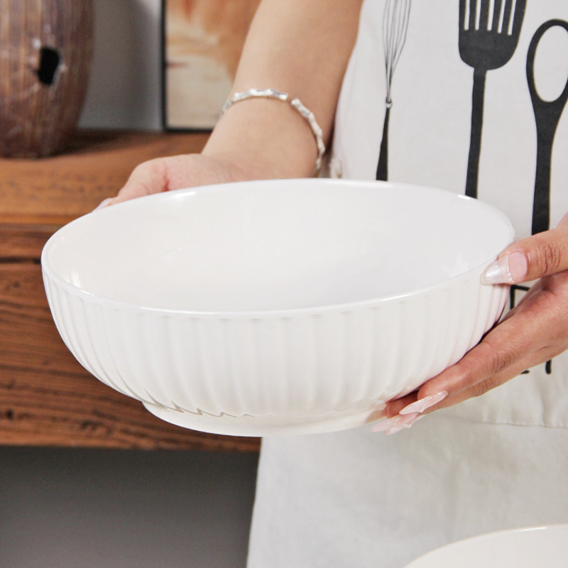 大汤碗家用9英寸酸菜鱼大盆高级感加大号陶瓷釉下彩酸菜鱼盛汤碗,餐饮具,碗,淘宝优惠券,粉丝福利购,淘宝优惠卷