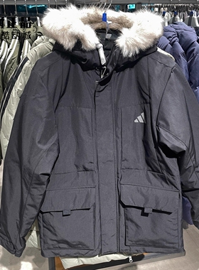 Adidas 阿迪达斯 男运动户外保暖防风羽绒服KQ5509 KQ5510 KQ5511
