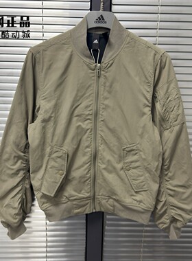 Adidas 阿迪达斯正品 男款秋加绒保暖运动休闲夹克上衣外套JP4646