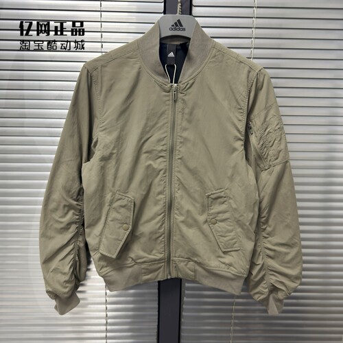 Adidas 阿迪达斯正品 男款秋加绒保暖运动休闲夹克上衣外套JP4646