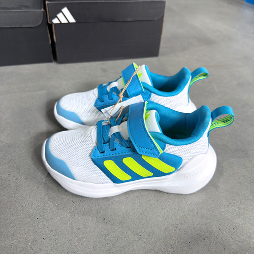 Adidas 阿迪达斯童鞋 儿童网面透气舒适轻便魔术贴运动鞋 JQ4850