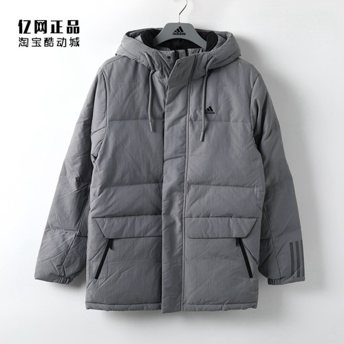 阿迪达斯男款运动休闲保暖羽绒服