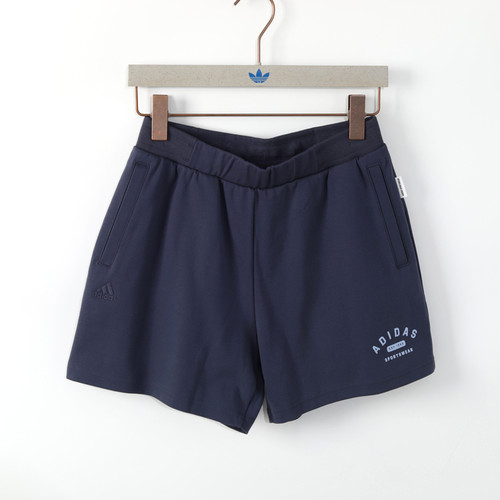 Adidas 阿迪达斯正品 夏季女款运动休闲舒适透气针织短裤 IP3944