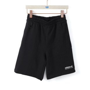 Adidas 阿迪达斯 三叶草 男款运动休闲舒适透气针织短裤 IC2348
