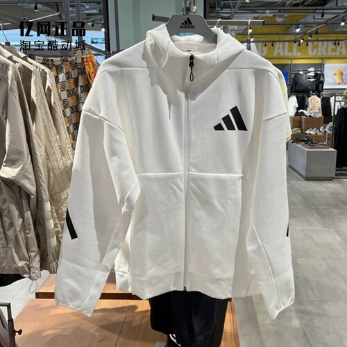 Adidas 阿迪达斯 ZNE 男款运动休闲夹克上衣外套 JF2443 JD9600