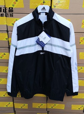 REEBOK 锐步 艾弗森男子运动休闲复古套头衫夹克外套上衣 DX0556