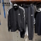 阿迪达斯 春秋运动休闲针织长袖 男士 Adidas 经典 款 套装 IC6766