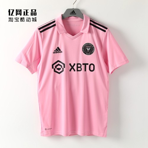 Adidas 阿迪达斯 迈阿密国际主场球迷版梅西足球短袖球衣 JE9701