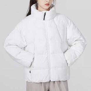 冬季 Adidas 女款 阿迪达斯正品 运动休闲舒适保暖白色羽绒服HR5230