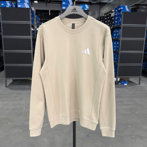 Adidas 阿迪达斯 男子宽松款舒适运动休闲圆领套头衫卫衣 JX1794