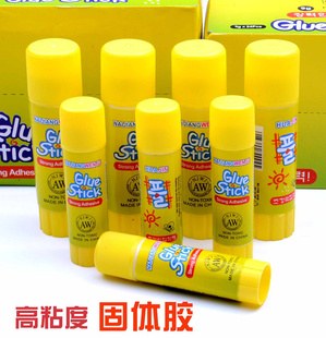 韩国高粘度9克23克大号固体胶学生粘纸常用胶粘性强儿童手工胶水
