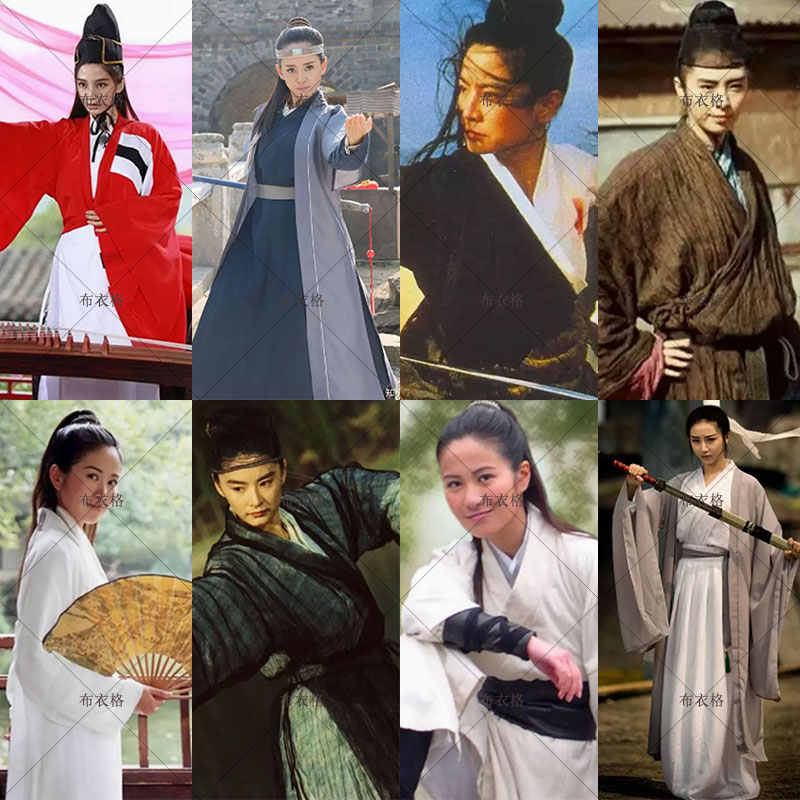 影视古装东方不败同款笑傲江湖古装侠客古装武侠古装侠女服演出服