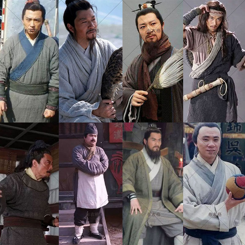 水浒传影视古装男武侠侠客剑客服鲁智深李逵宋江宋朝棉麻演出服装