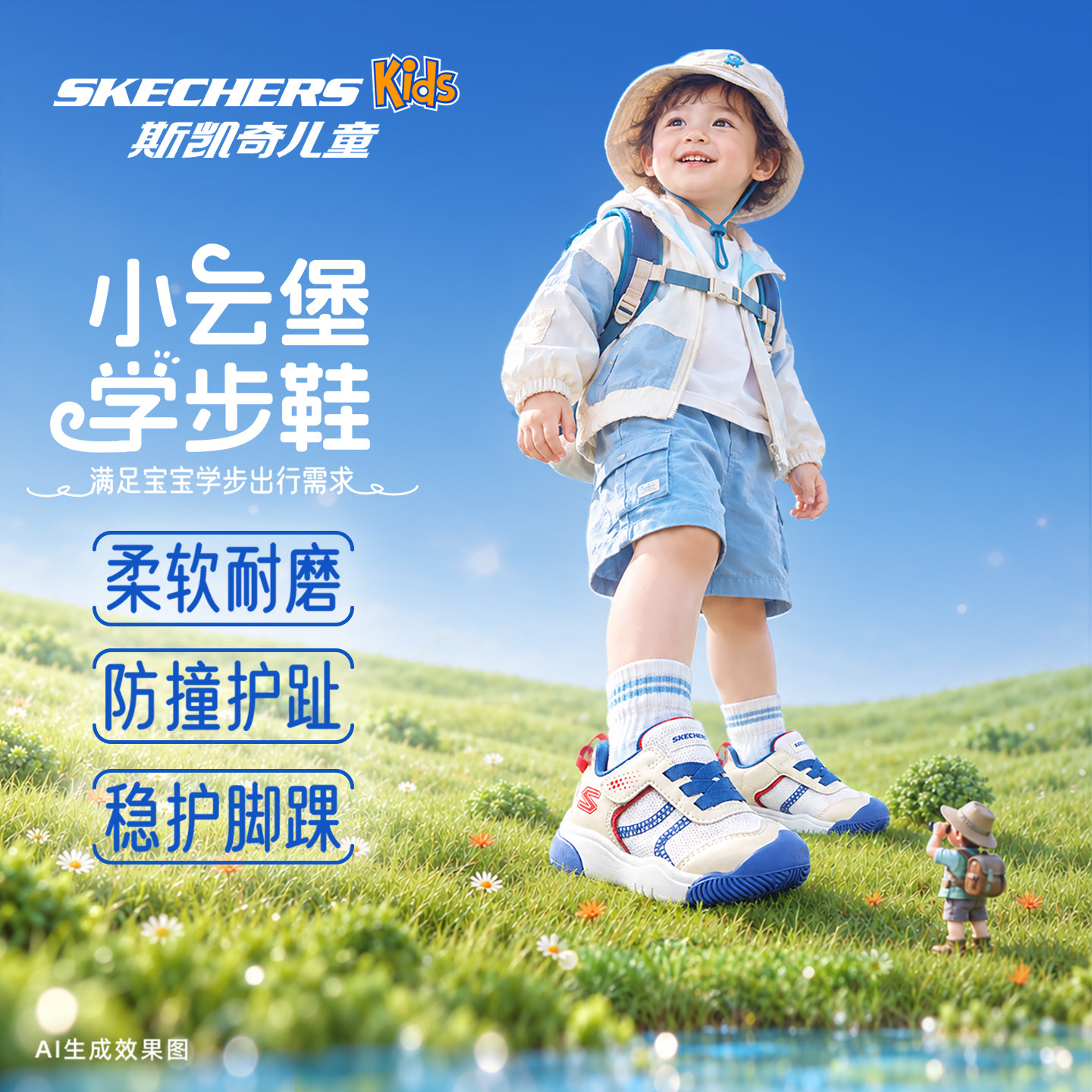 斯凯奇小云堡运动鞋 94元 - 线报酷