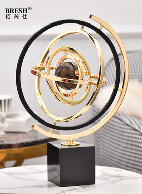 采购产品轻豪华大理石地球装饰品，创意客厅，书房陈设，酒柜，办