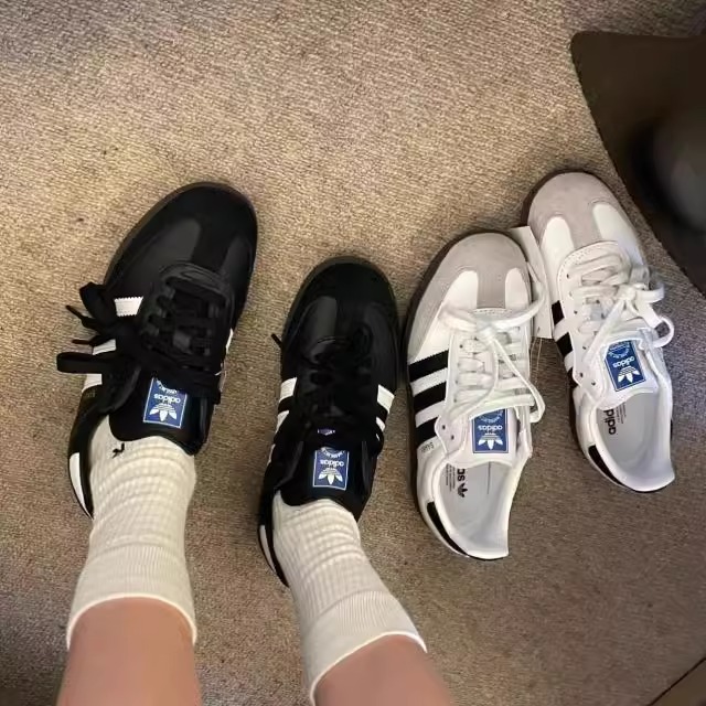 Adidas/阿迪达斯Samba OG德训鞋男女情侣板鞋夏季轻便运动休闲鞋