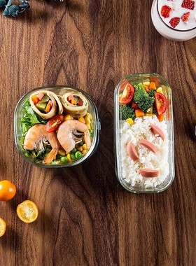 【积分兑换】日本iwaki怡万家保鲜玻璃饭盒 粉色450ml+绿色500ml