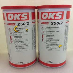 耐高温1400度螺纹润滑脂白色万能膏白油 进口润滑脂德国OKS 250