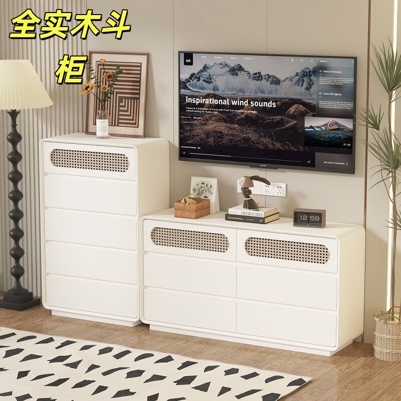 全实木储物柜环保斗柜