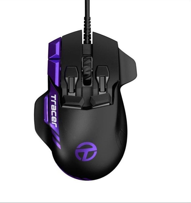 Swiftpoint Tracer 专业有线电竞游戏鼠标 13键 2个压力感应键位.