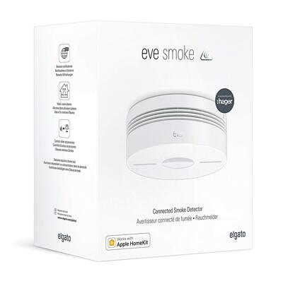 Elgato Eve Smoke智能蓝牙雾探测器 homeKit.