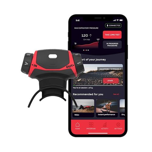 Airofit Pro 升级版智能呼吸训练仪 专业运动员提高肺活量.