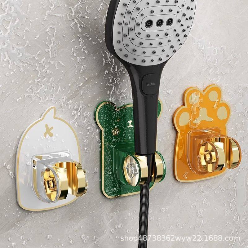 花洒支架浴室喷头挂座儿童淋浴器淋雨莲蓬固定无痕黏收纳壁挂式