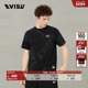 EVISU福神男士 商标印花T恤2ESHTM5TS1207XXCT