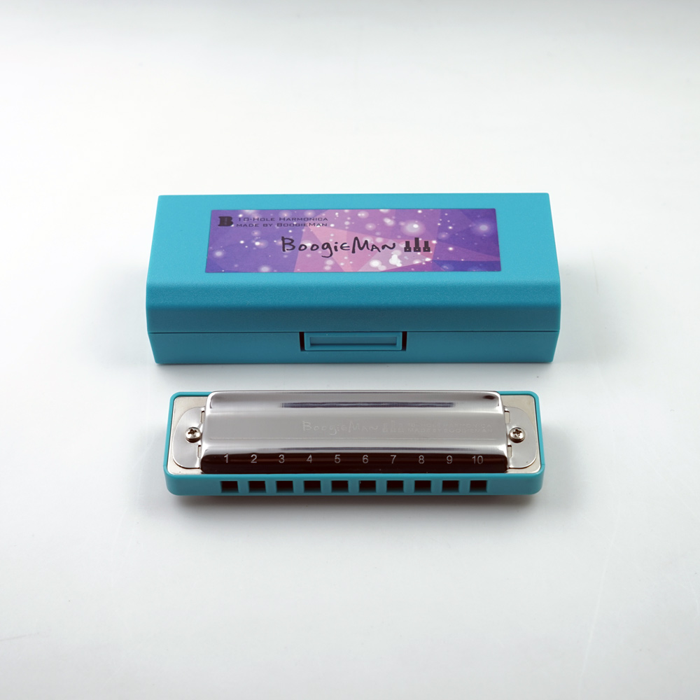 BoogieMan PADDY调音版 十孔布鲁斯蓝调 10孔口琴 BM Boogie man