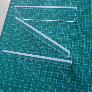 43.2 20.2 1mm 光学玻璃平面窗口高硼硅保护窗口 高硼硅玻璃