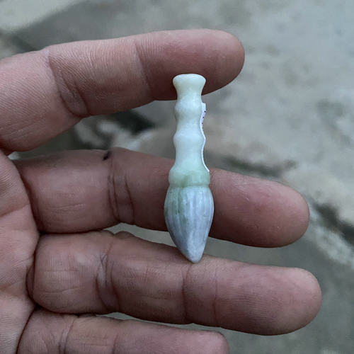 正品蓝田玉神来之笔金榜题名礼品
