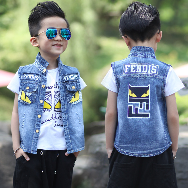 Gilet enfant en toile - Ref 2069400 Image 1