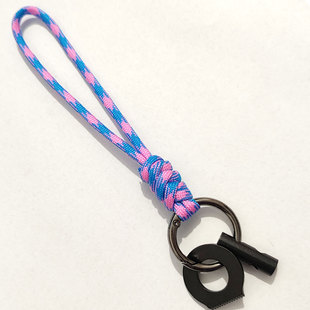 户外野营多功能打火石便携式挂扣快挂钩伞绳编织背包汽车钥匙挂绳