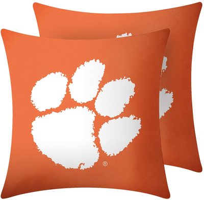 Clemson Tigers pillowcase 克莱姆森大学老虎队抱枕套DIY抱枕