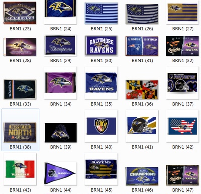 Baltimore Ravens Flag巴尔的摩乌鸦队球迷俱乐部装饰海报旗帜