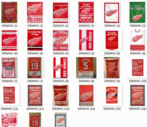 NHL Detroit Red Wings House Garden Flag底特律红翼队球迷旗帜