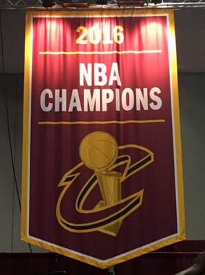 Cleveland Cavaliers Flag克利弗兰骑士队旗帜球迷装饰篮球定制