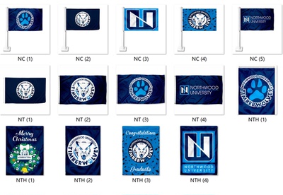 Northwood Timberwolves University College Flag诺斯伍德森林狼