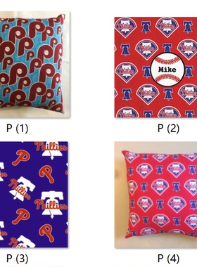 MLB Philadelphia Phillies Pillow Cover费城费城球迷抱枕套