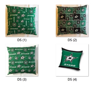 Dallas Stars Pillow Cover NHL达拉斯星队球迷抱枕套