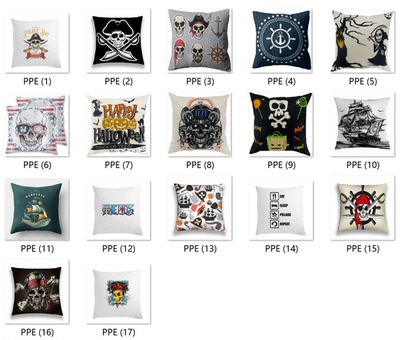 Poison Pirate Sailor Skull Pirates American Cushion Pillow