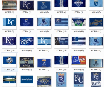 Kansas City Royals House Garden Flag堪萨斯城皇家旗帜车旗