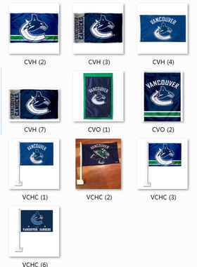 NHL Vancouver Canucks Flag温哥华加人队球迷会场宿舍装饰旗帜