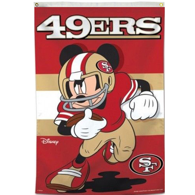 2018 Football San Francisco 49ers Flag订制MLB NHL NBA旗帜