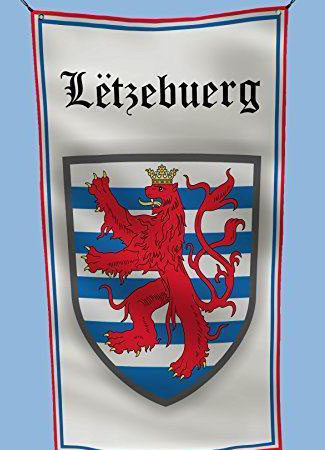 Luxembourg Coat Of Arms Garage HangarBasement订制MLB NHL NFL