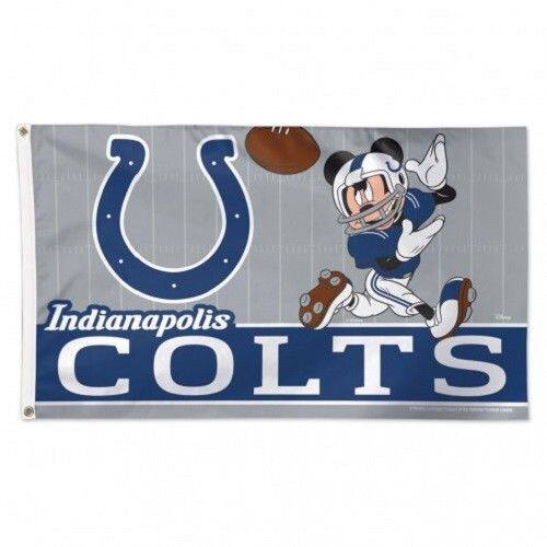 2018新款橄榄队旗帜NFL Indianapolis Colts Flag订制MLB NHL NBA